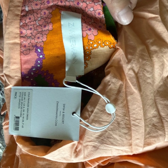 NWT zimmermann Lola floral print dress - Picture 7 of 13